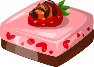 Strawberry and Chocolate Cake 